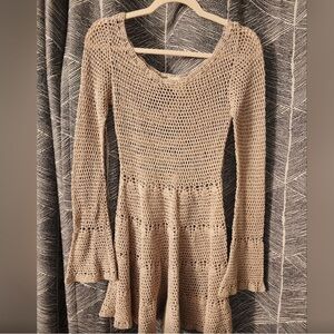 Free People Crochet Dress